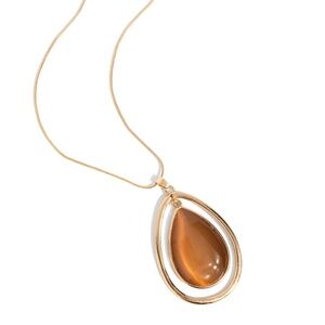 Stunnimg Session Brown Necklace #4360